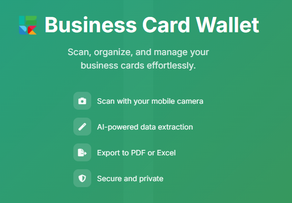 Business Card Scanner preview